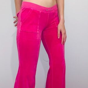 Juicy Couture Hot Pink Sweatpants